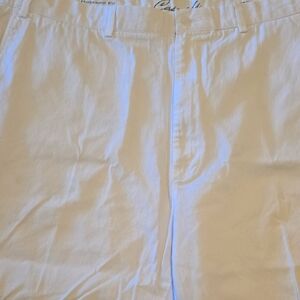 Classic White Relaxed Fit Pants